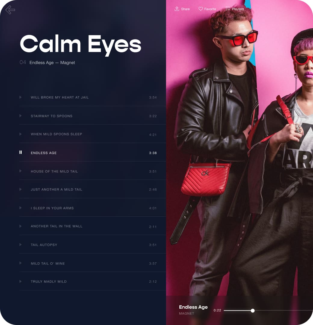 PWA audio player